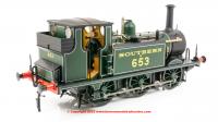 7S-010-019S Dapol Terrier A1X Steam Loco number B653 in Southern Lined Green livery